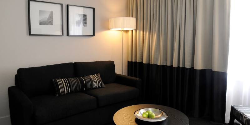 Relax in style - Park Suites have a separate living area
