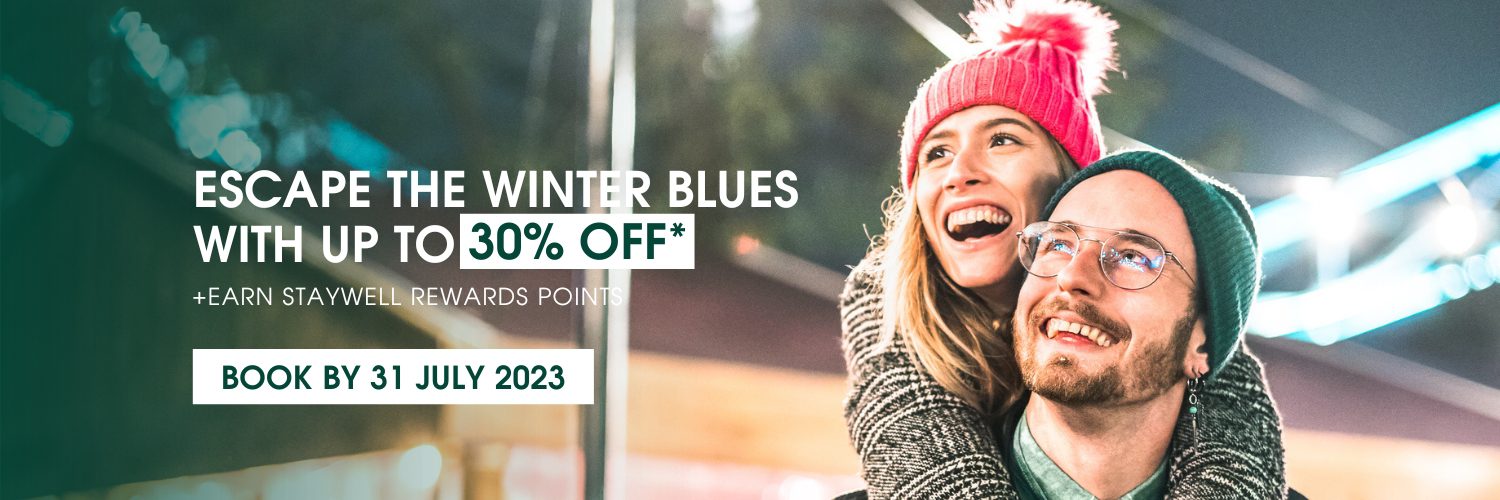 30% Off - Winter Sale at StayWell Hotels*